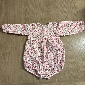 H&M Red and White Floral Kids Top